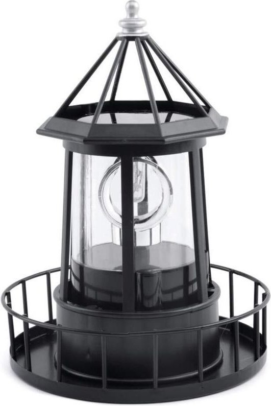 Solarbetriebene, drehbare LED-Scheinwerferlampe, Gartenlaterne für den Außenbereich