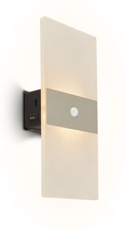 Thumbnail - B.k.licht - led Wandleuchte Wandlampe ohne Stromanschluss Bewegungsmelder Akku ohne Bohren