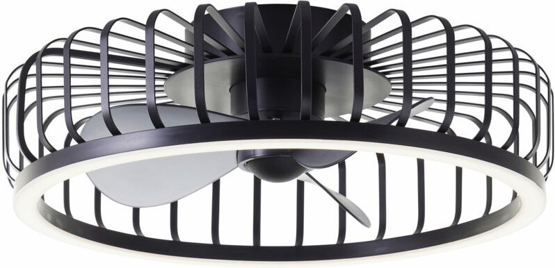 Brilliant - led Deckenventilator Capo ø 48 cm 36 w schwarz Deckenlampen & Kronleuchter