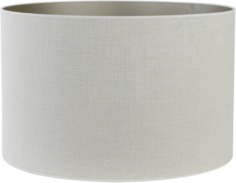 Light & Living - lampenschirm - Saverna - weiß - textil - Ø 70cm