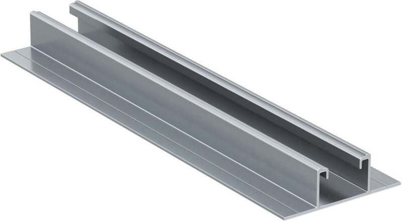 fischer Profil für Blechdach SolarFlat 400 mm Aluminium 50 Stk