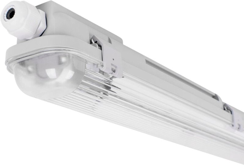 Feuchtraumleuchte für eine 60cm LED-Röhre - IP65