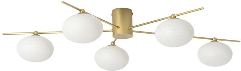 Lindby - Deckenlampe 'Valisa' aus Glas für Wohnzimmer & Esszimmer von