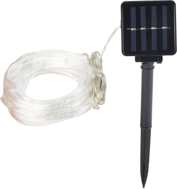 Dekorative Lichterkette, wasserdicht nach IP45, mit Solarbetrieb, einfach zu verwenden für Höfe, Campingzelte und Stränd...