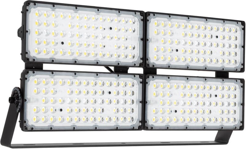 LED Fluter 800W Stadium 160 lm/W IP66 LIFUD Dimmbar 0-10V Horizontal 5700K 60º Kaltweiß