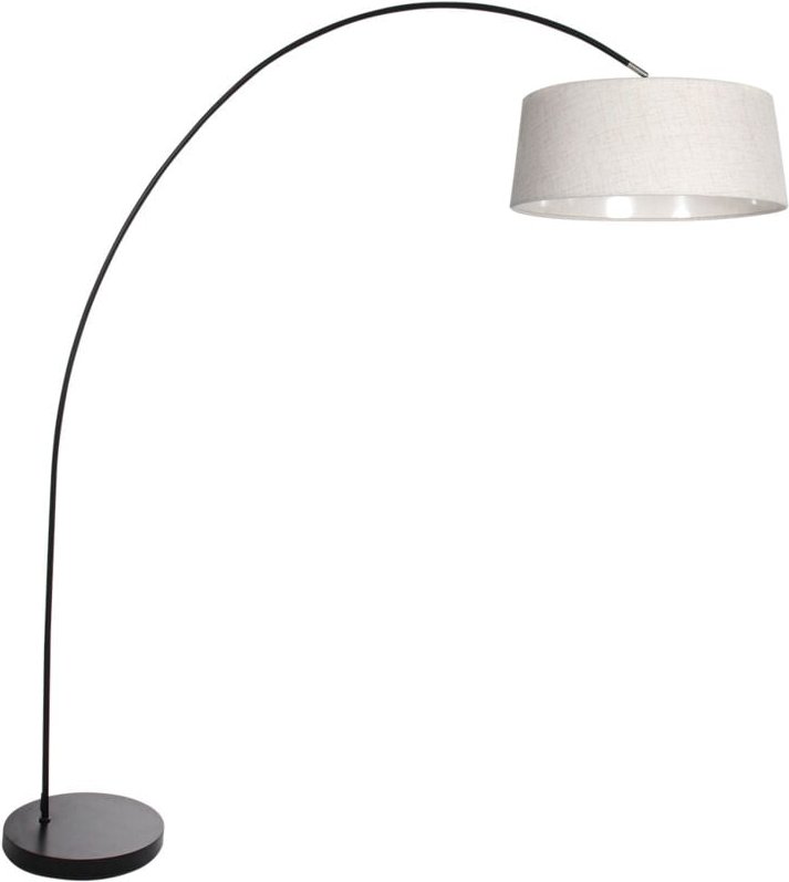 Mexlite - stehlampe - Solva - schwarz - metall textil -