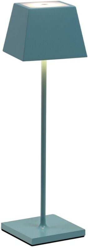 Rossini Illuminazione - Tragbare und wiederaufladbare IP54 Siesta Tiffany LED-Tischlampe