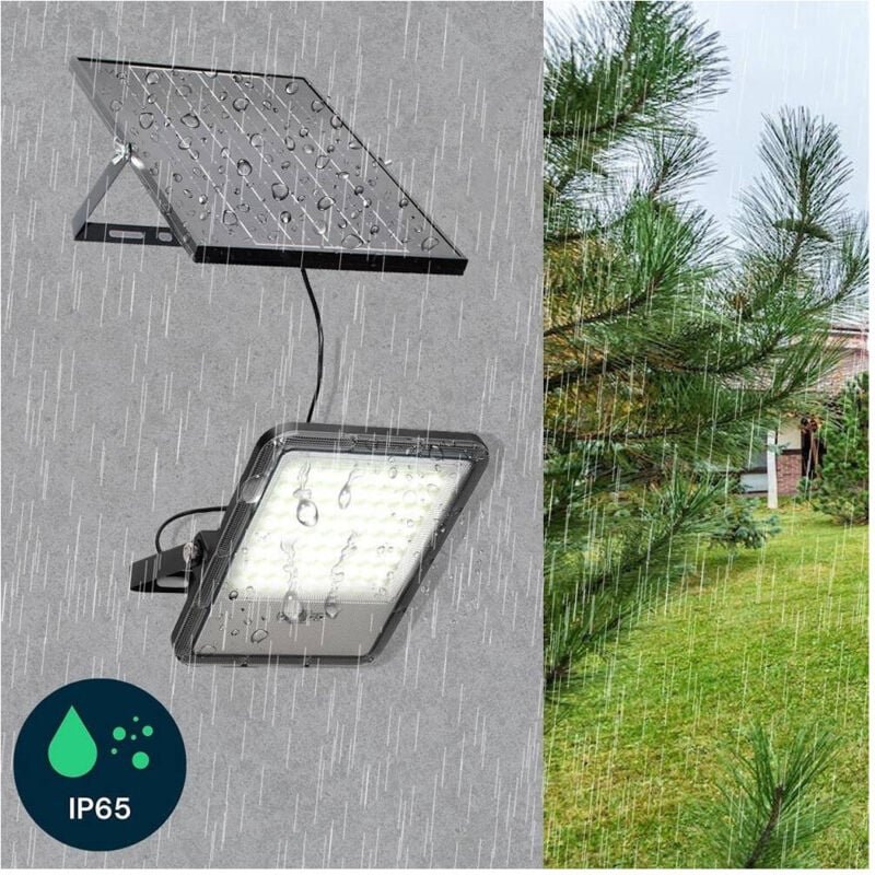 Trade Shop Traesio - Trade Shop - solar led 120 w IP65 crepuscular sensor dimmerable fact telecommand -