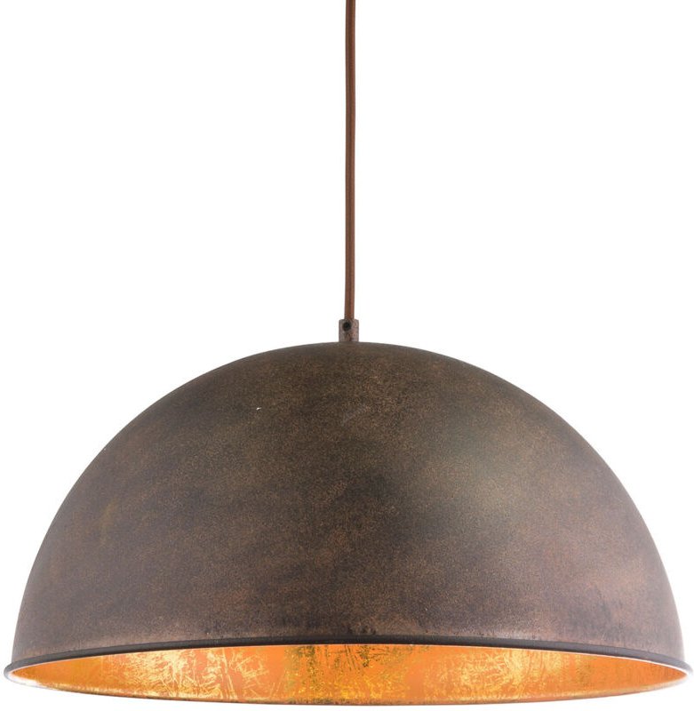 Globo - hängeleuchte - Xirena I - braun - metall - Ø 41cm - E27 -