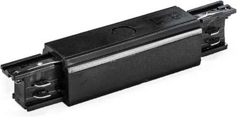 Thumbnail - Verbinder für Lichtschienen, GERADE STROMVERSORGUNG, SCHWARZ, DREIPHASIG