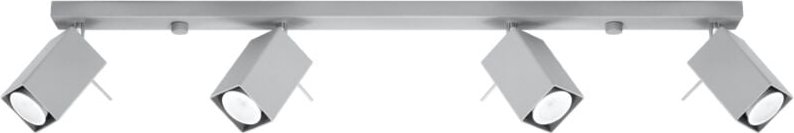 Deckenleuchte Merida 4xGU10 Neutralweiß 80cm Sollux