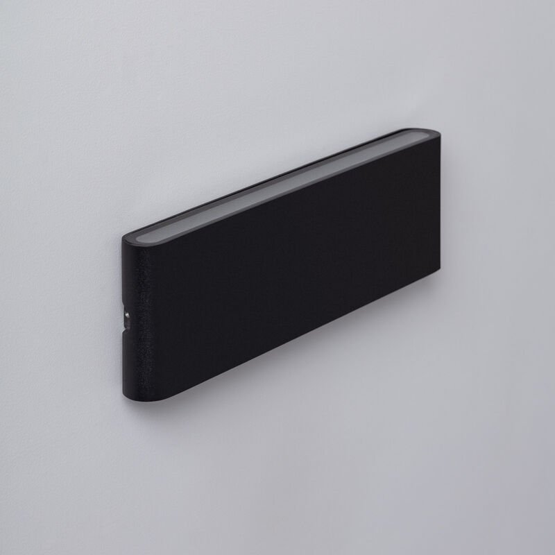 Thumbnail - LED-Wandleuchte Aussen 20W Aluminium Rechteckig Doppelseitige Beleuchtung Luming Schwarz 2700K Warmweiß