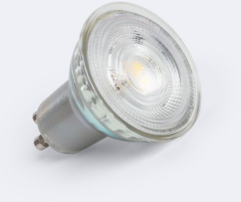 LED-Glühbirne GU10 7W 700 lm Glas 30º No Flicker 4000K Neutralweiß