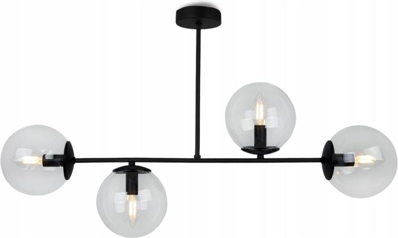 Moderne Hängelampe Glaskugeln Led Kronleuchter