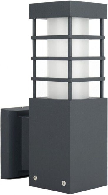 Aluminium-Außenwandleuchte 1xE27 dunkelgrau IP54 SU-MA RADO RADO II K DG