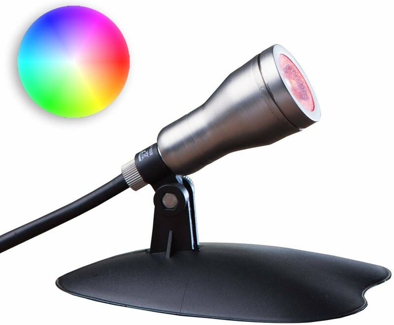 Heissner - L433-00 led Smart Light rgb Spot mit 3 Watt, silber