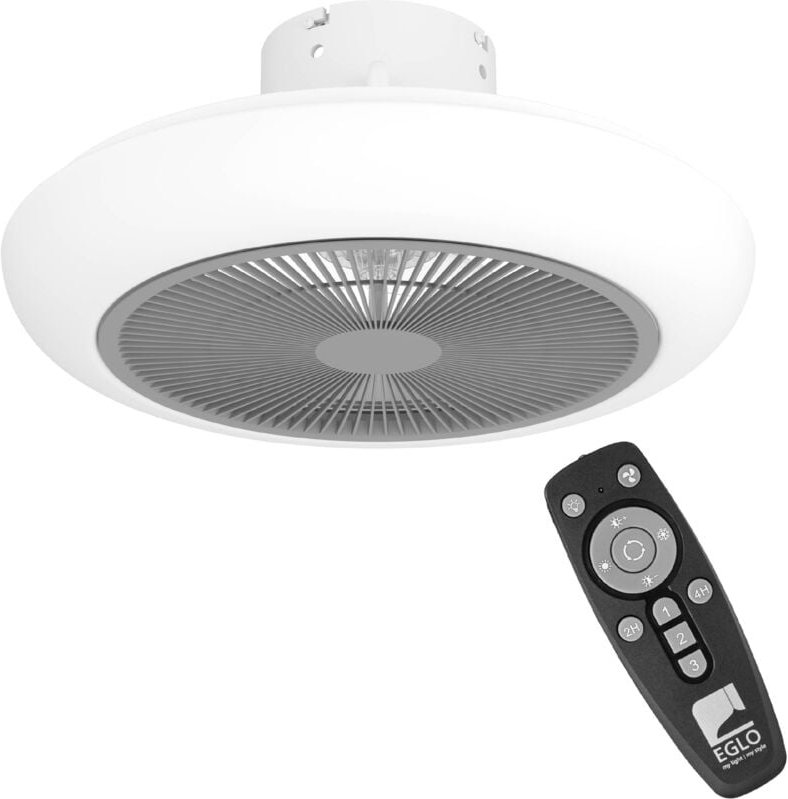 Deckenventilator mit Beleuchtung Sayulita, Ventilator Decke dimmbar mit Fernbedienung, Timer und 3 Geschwindigkeiten, Ku...