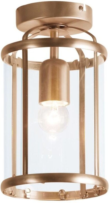 Steinhauer - deckenleuchte - Pimpernel - bronze - glas metall - ø