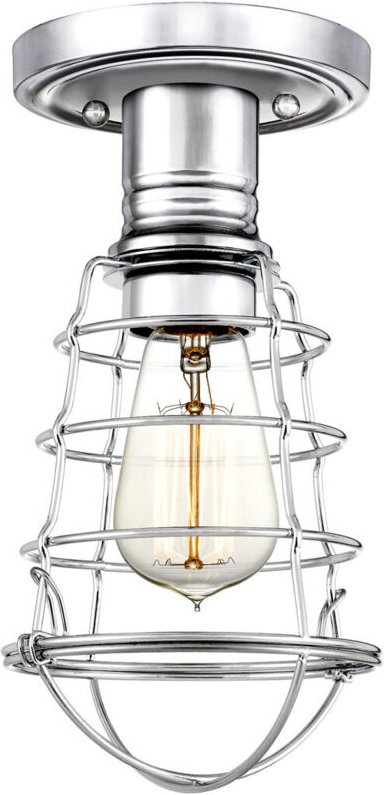 Quoizel - Elstead Mixon Halbbündige Deckenleuchte Chrom poliert