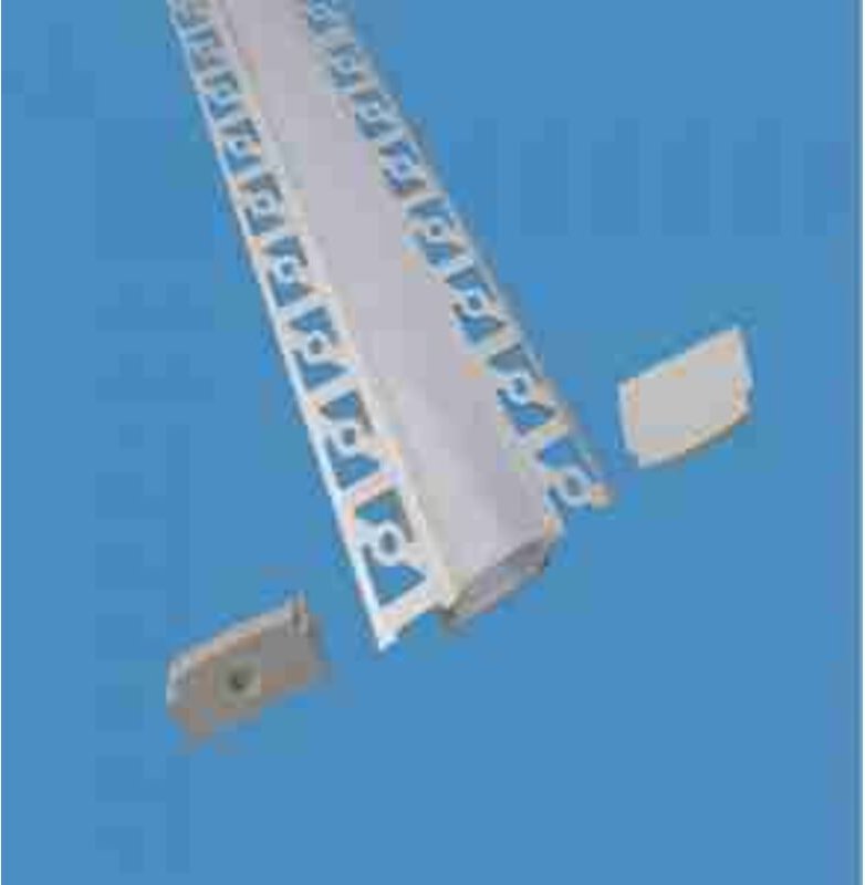 LED3359 VT-8101 Wandleuchte E27 mit Edelstahl und PC IP44