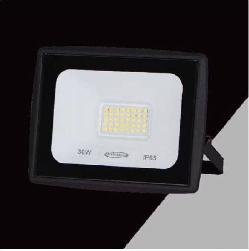 Trade Shop Traesio - Trade Shop - faret led far 30 watt 2700LM IP65 black far luce naturkalt EK02-30W-N -