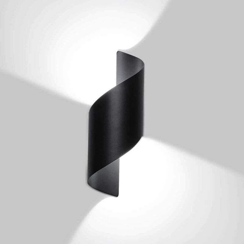 12-W-LED-Außenwandleuchte, IP66 wasserdicht, moderne Aluminium-Außenwandleuchte für Hof, Garten, Terrasse, Mauernähe, Pa...