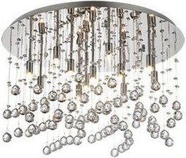 Ideal Lux - Moonlight - 12 Light Large Semi Flush Deckenanhänger Chrom, G9
