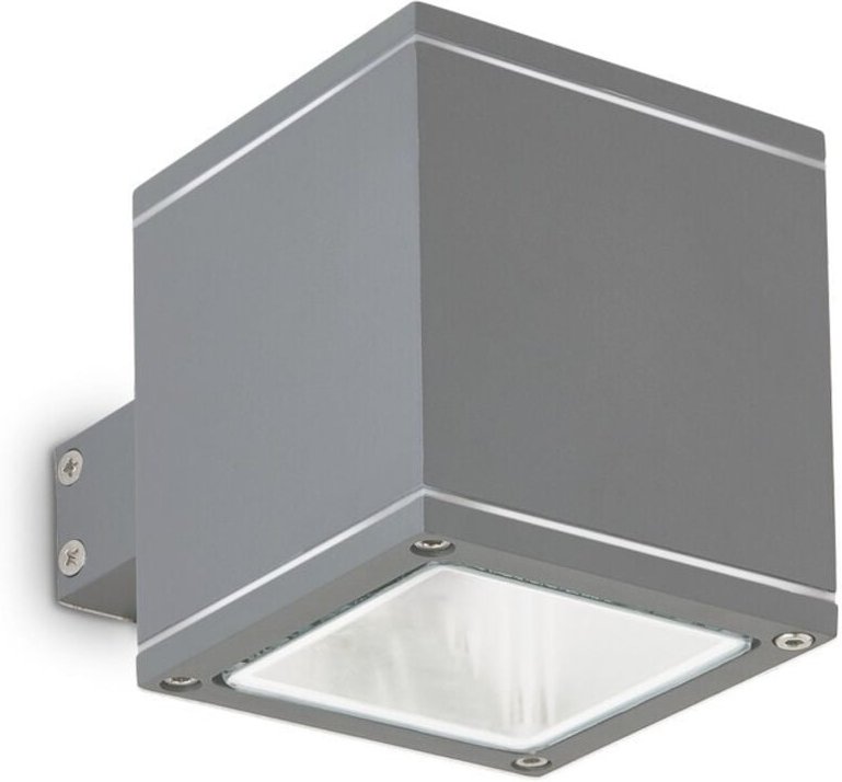 Altri - Ideal Lux Snif - 1 Licht Outdoor Up Down Wandleuchte Anthrazit, Kitt IP44, G9