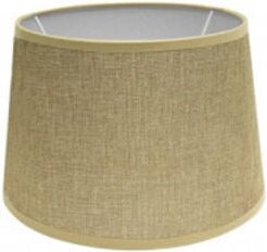 Fabrilamp - fab 157411515 Lampenschirm Irene E27 Beige 15dx12dx13h Offen Konisch