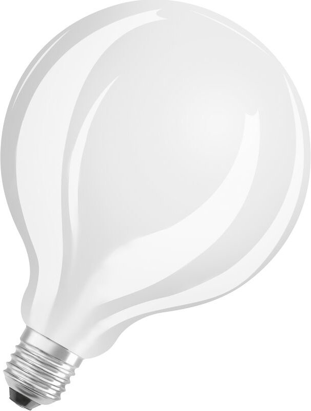 Thumbnail - Osram - led Star GLOBE125, matte Filament LED-Lampe in Globe Form mit 125mm Durchmesser, E27 Sockel, Warmweiß (2700K), 2...