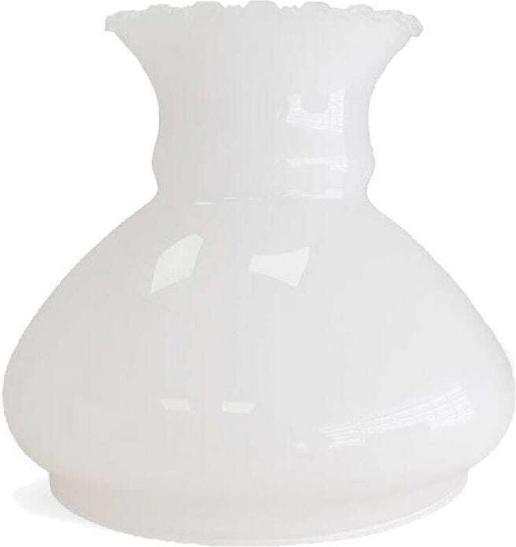 NAVEL Opalglas-Öllampenschirm, glänzend, 15 x 16 cm, 14 cm Öffnung