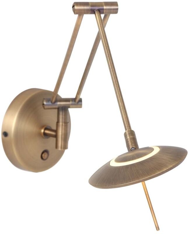 Steinhauer - wandleuchte - Zodiac LED - bronze - kunststoff