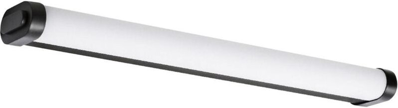 Leds C4 Toi led Medium led Badspiegelleuchte Medium Schwarz IP44 13.4W 3000K