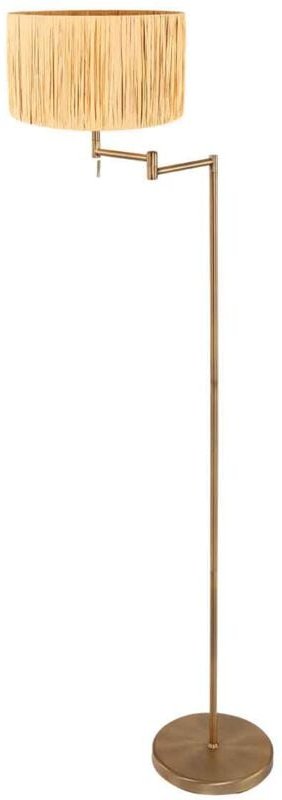 Stehlampe - Bella - bronze - gras metall - ø 45cm - E27 - Mexlite