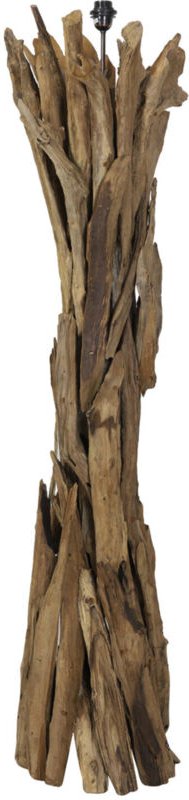 Stehlampe - Margret - natürlich - holz - - Light&living