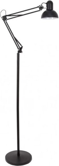 Thumbnail - Fabrilamp - Lampe de rutilo Gelenk-Stehleuchte 1xe27 Matt Schwarz 180 cm
