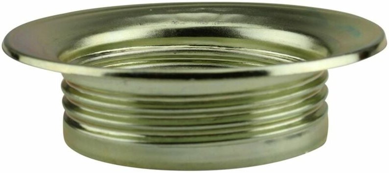 Schraubring e 27, messing, 2er Pack Fassungen