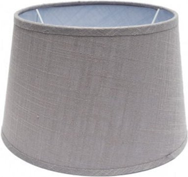 Fabrilamp - fab 157212528 Agueda Lampenschirm E27 Grau 25dx20dx15h Offen Konisch