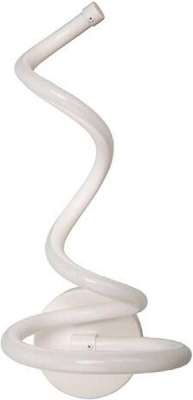Trade Shop Traesio - Trade Shop - moderne spiral-led-wandlampe 12W 3 lichtfarben E24-3C -