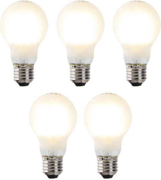 Luedd - Set mit 5 dimmbaren LED-Glühlampen E27 A60 7W 806 lm 2700K