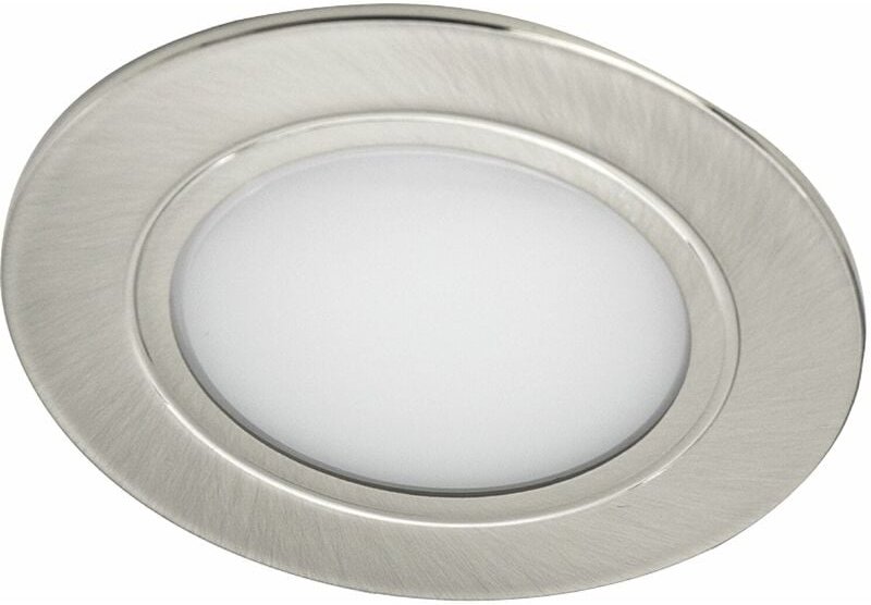 Led Einbauleuchte SL-Mono Spot 4000 k neutralweiß, Nickel matt