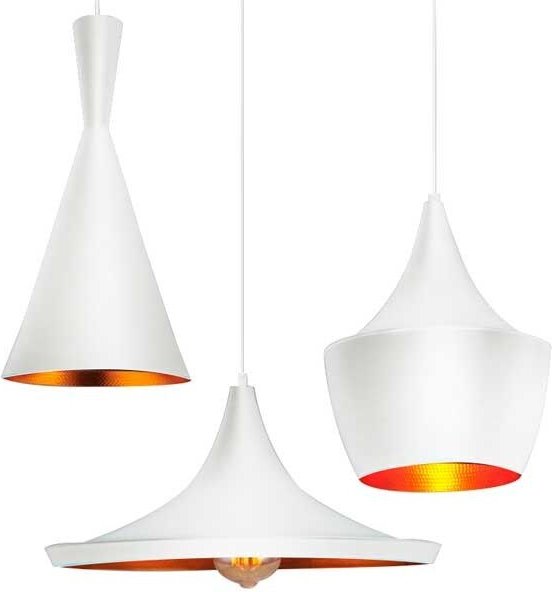 Barcelona Led - Satz von 3 nordischen Pendelleuchten 'solvang - helga -