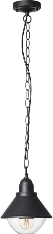 Pendelleuchte Außenbreich Metall Valera Schwarz