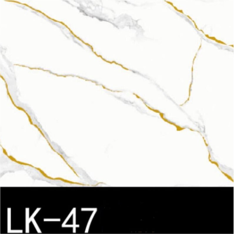 Thumbnail - Trade Shop - Weiße Aufkleber Aufkleber Panel Weiße Streifen Gold 120x300cm Wände Raum Parasirisieren -
