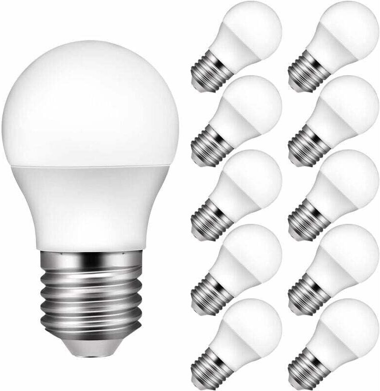 E27 LED-Lampe, 6500 K Kaltweiß, 3 W entspricht 30 W, 300 lm, 10er-Pack