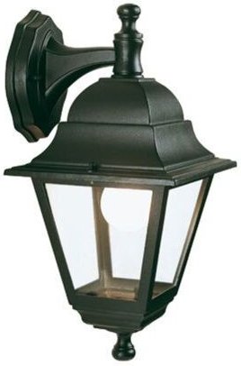 Thumbnail - Kleine untere Wandlampe alte schwarze Linie