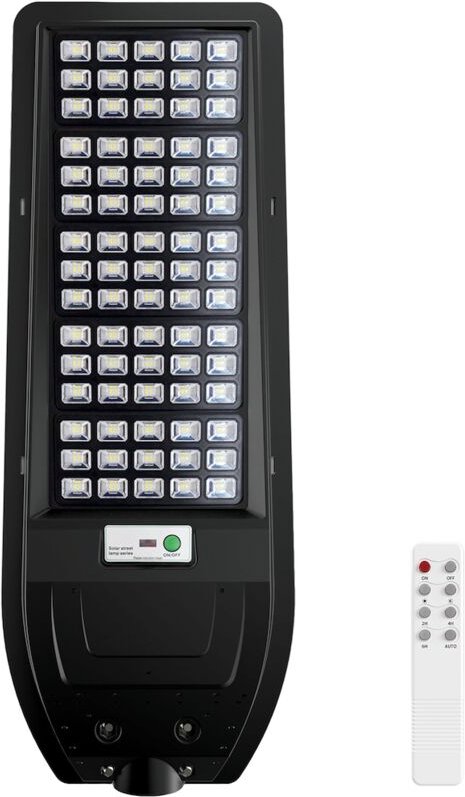 Solar LED Laterne VIA 200W Bewegungs- und Dämmerungssensor Eko-light EKO9096 2400lm Fernbedienung