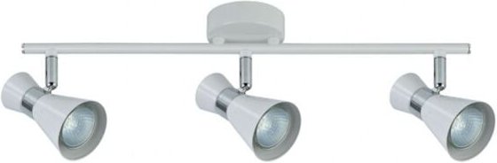 Fabrilamp - akunadecor Weiße 3-Licht-Badezimmerleuchte Modell Maximo