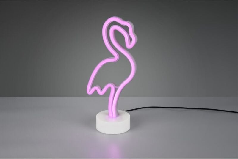 Iperbriko - Moderne Tischlampe Flamingo Flamingo Led dimmbare Trio-Beleuchtung