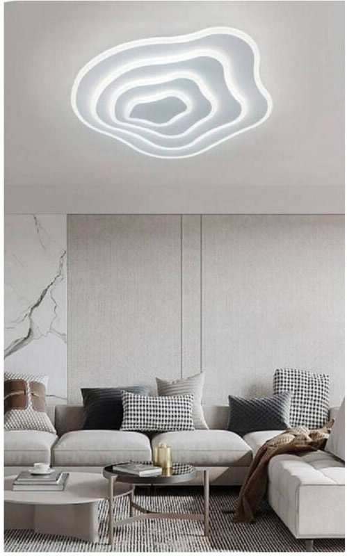 Thumbnail - Trade Shop Traesio - Trade Shop - plafoniera led effect ondulate von 59WATT luce 6500K 4000K 3000K PN-28B -